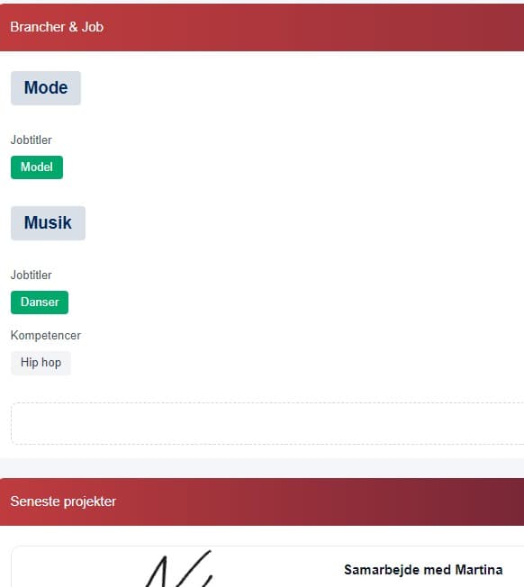 Vejledning af MARTIS